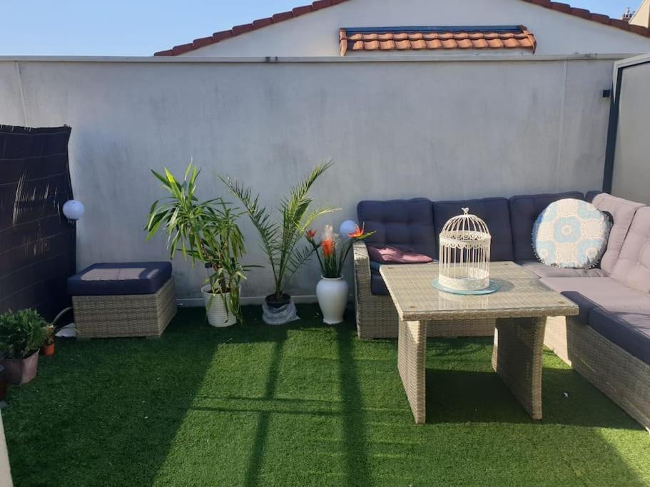 T3-Rare-2 Chambres-Parking Gratuit-2 Terrasses-Netflix-Proche Paris-La Defense Argenteuil Exteriör bild