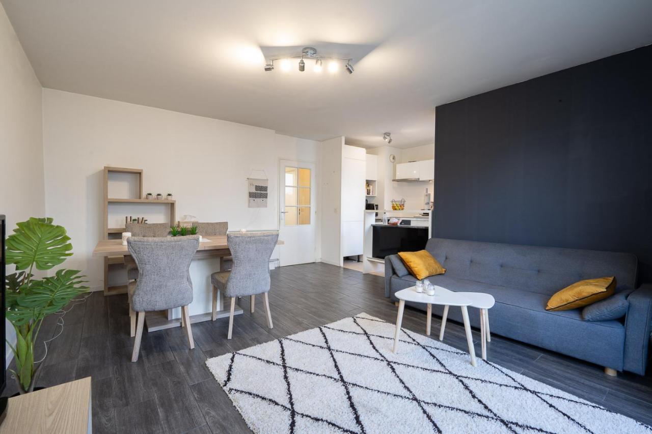 T3-Rare-2 Chambres-Parking Gratuit-2 Terrasses-Netflix-Proche Paris-La Defense Argenteuil Exteriör bild